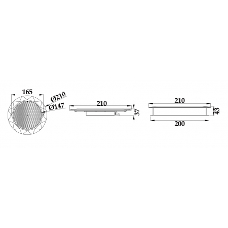 Lampa basenowa LED PHJ-RC-PC210 12 / 18 / 25 Watt, dowolny kolor i RGB